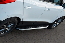 Hyundai IX-35 2010–2015 Fullmond sivuastinlaudat (2 kpl, alumiini) kuva 2