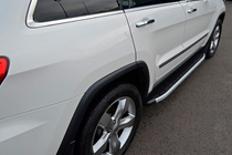 Kia Sportage 2010–2015 Fullmond sivuaskelmat (2 kpl, alumiini) kuva 1