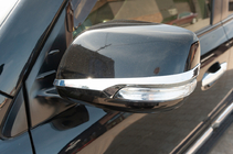 Toyota Land Cruiser 200 2007–2021 Kromiset sivupeilin listat 2012-2021 (2 kpl, kromi) kuva 2
