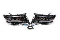 Toyota Land Cruiser Prado 150 2009–2023 Ajovalot Lexus-design 4-LED V1 (2017+, 2 kpl) kuva 5
