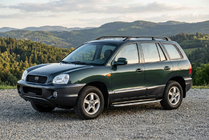 Hyundai Santa Fe 1 2000–2006 Fullmond sivuaskelmat (2 kpl, alumiini) kuva 1