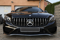 Mercedes S-class C217 Coupé 2014–2020 BRB jäähdyttimen säleikkö (COUPE) 2018+ kuva 1