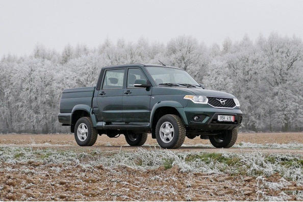 Katsaus uudistettuun UAZ Pickup -malliin