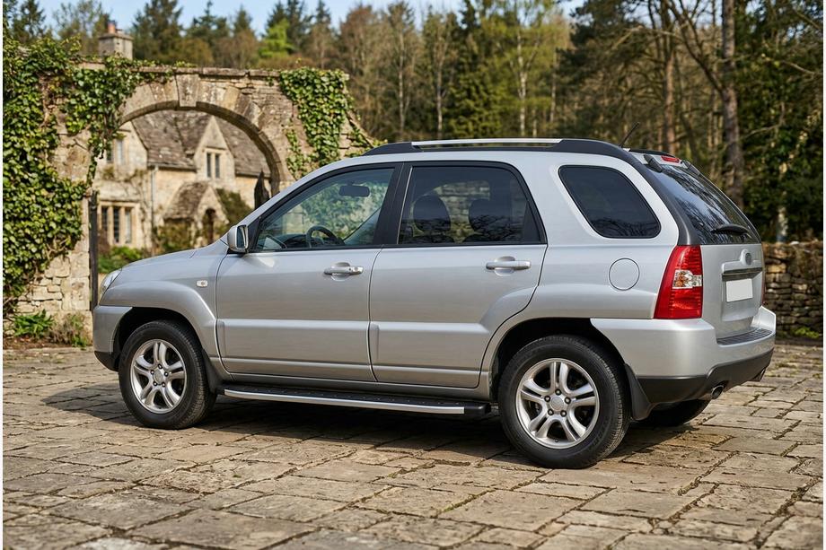 Kia Sportage 2004–2010 Fullmond sivuaskelmat (2 kpl, alumiini) Image