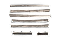 Toyota Land Cruiser 200 2007–2021 Puusomisteet oviin (tumma puu) kuva 1