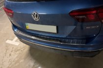 Volkswagen Tiguan 2016–2023 Takapuskurin suojalista (Carmos, ruostumaton teräs) kuva 8