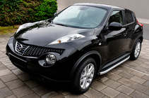 Nissan Juke 2010–2019 Fullmond sivuastinlaudat (2 kpl, alumiini) kuva 1