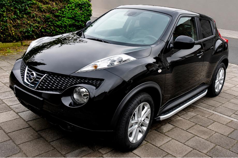Nissan Juke 2010–2019 Fullmond sivuastinlaudat (2 kpl, alumiini) Image