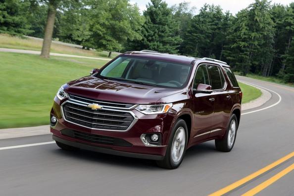 Chevrolet Traverse -crossoverin koeajo