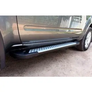 Allmond Grey sivuportaat (2 kpl, alumiini) kuva 3