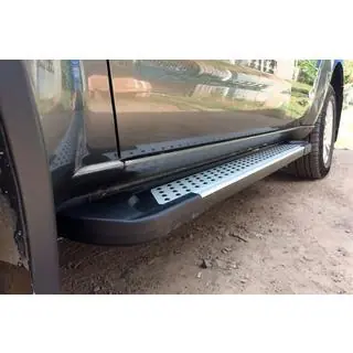 Allmond Grey sivuportaat (2 kpl, alumiini)