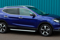 Nissan Qashqai 2007–2010 Fullmond sivuastinlaudat (2 kpl, alumiini) kuva 4