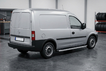 Opel Combo 2002–2012 Fullmond sivuastinlaudat (2 kpl, alumiini) kuva 1