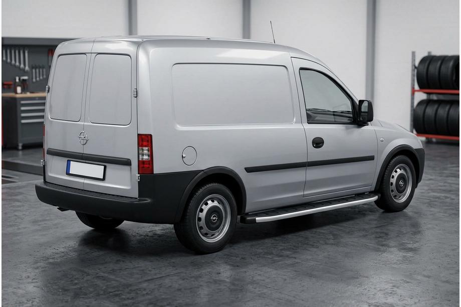 Opel Combo 2002–2012 Fullmond sivuastinlaudat (2 kpl, alumiini) Image