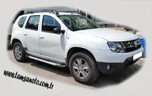 Renault Duster 2008–2017 Allmond Grey -sivuporrassarja (2 kpl, alumiini) kuva 5