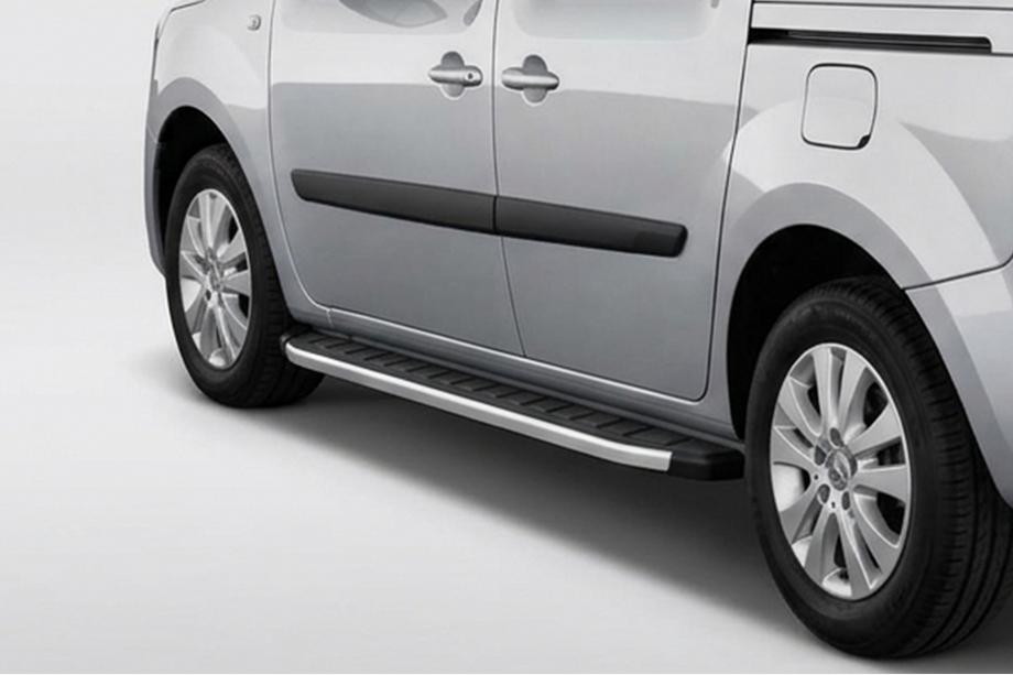 Renault Kangoo 2008–2020 Fullmond sivuastinlaudat (2 kpl, alumiini) Image