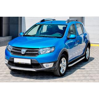 Sivuporraslaudat Fullmond (2 kpl, alumiini) Dacia Sandero 2013–2020 kuva 1