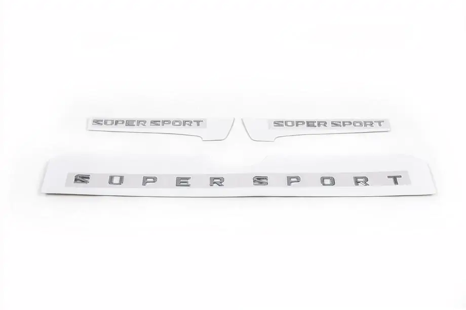 Supersport emblemisarja (3 kpl) Kuva 2