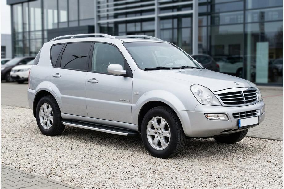 SsangYong Rexton I 2001–2017 Fullmond sivuastinlaudat (2 kpl, alumiini) 2012-2017 Image