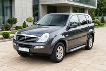 SsangYong Rexton I 2001–2017 Allmond Grey sivuportaat (2 kpl, alumiini) kuva 1
