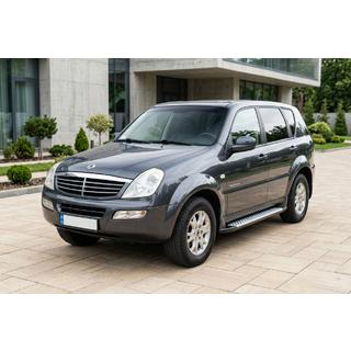 Allmond Grey sivuportaat (2 kpl, alumiini) SsangYong Rexton I 2001–2017 kuva 1
