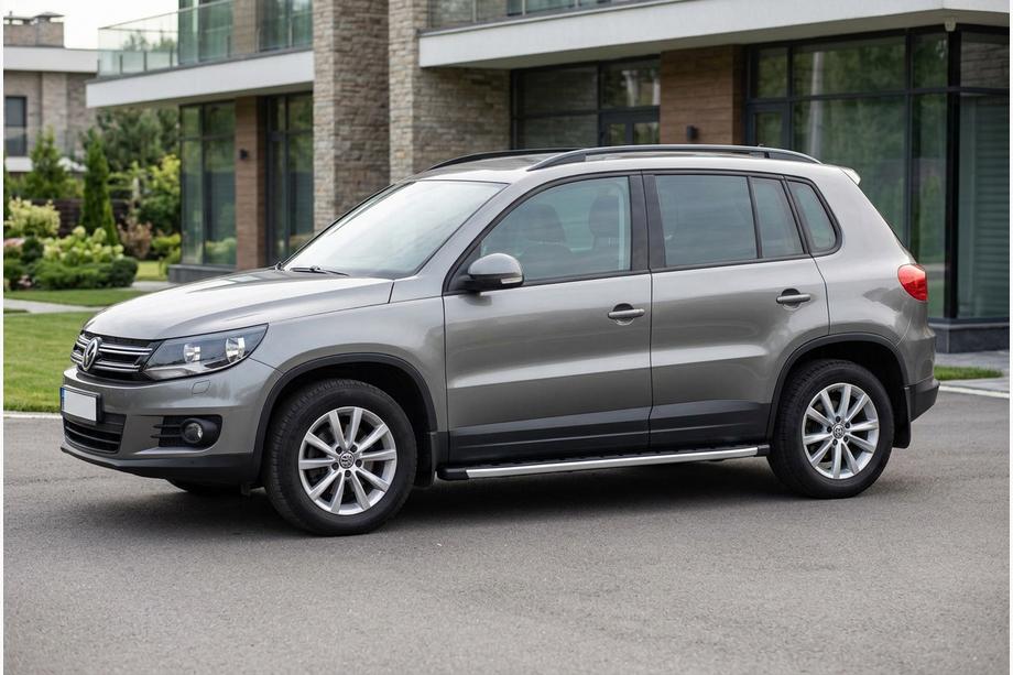 Volkswagen Tiguan 2007–2016 Fullmond sivuportaat (2 kpl, alumiini) Image