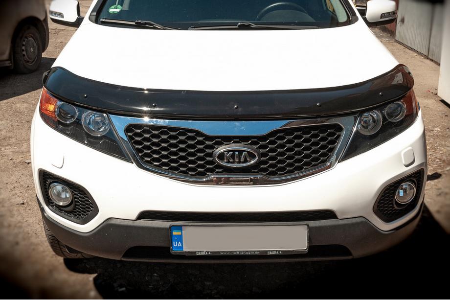 Kia Sorento II XM 2009–2014 Konepellin tuuliohjain 2009-2012 (EuroCap) Image
