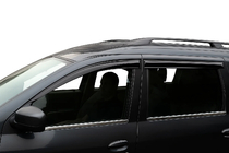 Dacia Logan MCV 2004–2014 Ulkoiset ikkunalistat (4 kpl, ruostumaton teräs) OmsaLine – italialainen ruostumaton teräs kuva 4