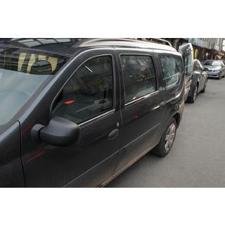 Ulkoiset ikkunalistat (4 kpl, ruostumaton teräs) Dacia Logan MCV 2004–2014 kuva 3