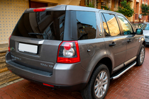 Land Rover Freelander II 2006–2014 Fullmond sivuaskelmat (2 kpl, alumiini) kuva 1