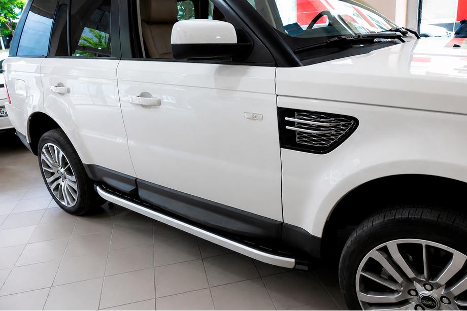Range Rover Sport 2005–2013 Fullmond sivuastinlaudat (2 kpl, alumiini) Image