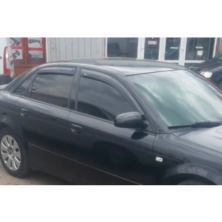 Ikkunadeflektorit Sedan (4 kpl, HIC) Audi A4 B6 2000–2004 kuva 3