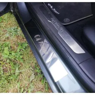 Carmos-kynnyslistat (4 kpl, ruostumaton teräs) kuva 3