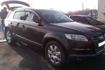 Audi Q7 2005–2015 Sivulasien tuuliohjaimet kromilistalla (4 kpl, HIC) kuva 6