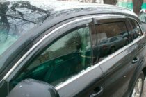 Audi Q7 2005–2015 Sivulasien tuuliohjaimet kromilistalla (4 kpl, HIC) kuva 1