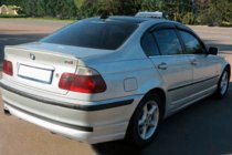 BMW 3-sarja E46 1998–2006 Tuuliohjaimet SD (4 kpl, HIC) kuva 1