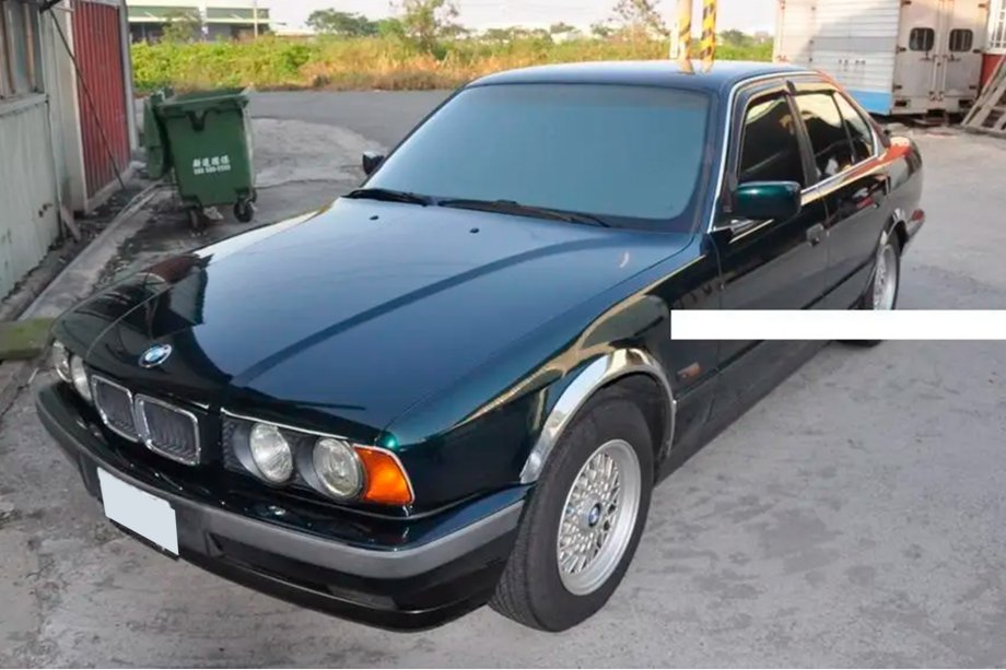 BMW 5-sarja E34 1988–1995 Ikkunadeflektorit (4 kpl, HIC) Image