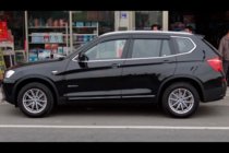 BMW X3 F25 2011–2018 Ikkunadeflektorit (4 kpl, HIC) kuva 2