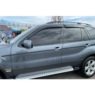 Ikkunadeflektorit (4 kpl, HIC) BMW X5 E53 1999–2006 kuva 2
