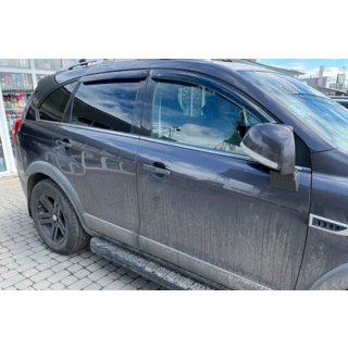 Ikkunadeflektorit (4 kpl, HIC) Chevrolet Captiva 2006–2019 kuva 3