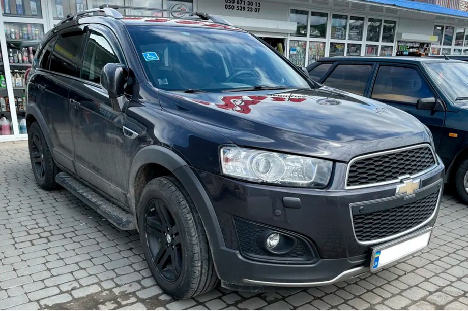 Chevrolet Captiva 2006–2019 Ikkunadeflektorit (4 kpl, HIC) Image