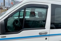 Ford Connect 2010–2013 Sivulasin tuuliohjaimet (2 kpl, HIC) kuva 1