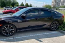 Honda Civic Sedan X 2016–2021 Ikkunadeflektorit (4 kpl, HIC) kuva 4
