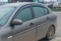 Hyundai Accent 2006–2010 Ikkunadeflektorit (4 kpl, HIC) kuva 6