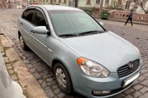 Hyundai Accent 2006–2010 Ikkunadeflektorit (4 kpl, HIC) kuva 3