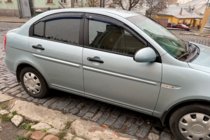 Hyundai Accent 2006–2010 Ikkunadeflektorit (4 kpl, HIC) kuva 2