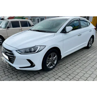 Ikkunadeflektorit (4 kpl, HIC) Hyundai Elantra (AD) 2015–2020 kuva 4