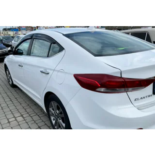 Ikkunadeflektorit (4 kpl, HIC) Hyundai Elantra (AD) 2015–2020 kuva 3