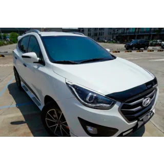 Ikkunadeflektorit (4 kpl, HIC) Hyundai IX-35 2010–2015 kuva 2