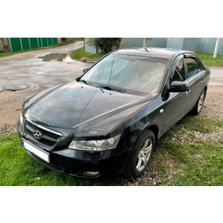 Ikkunadeflektorit (4 kpl, HIC) Hyundai Sonata NF 2004–2009 kuva 3